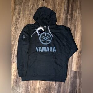NWT Men’s Size X-LARGE Yamaha Shadow Fleece Pullover Hoodie.